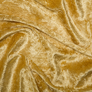 Gold Crushed Velvet